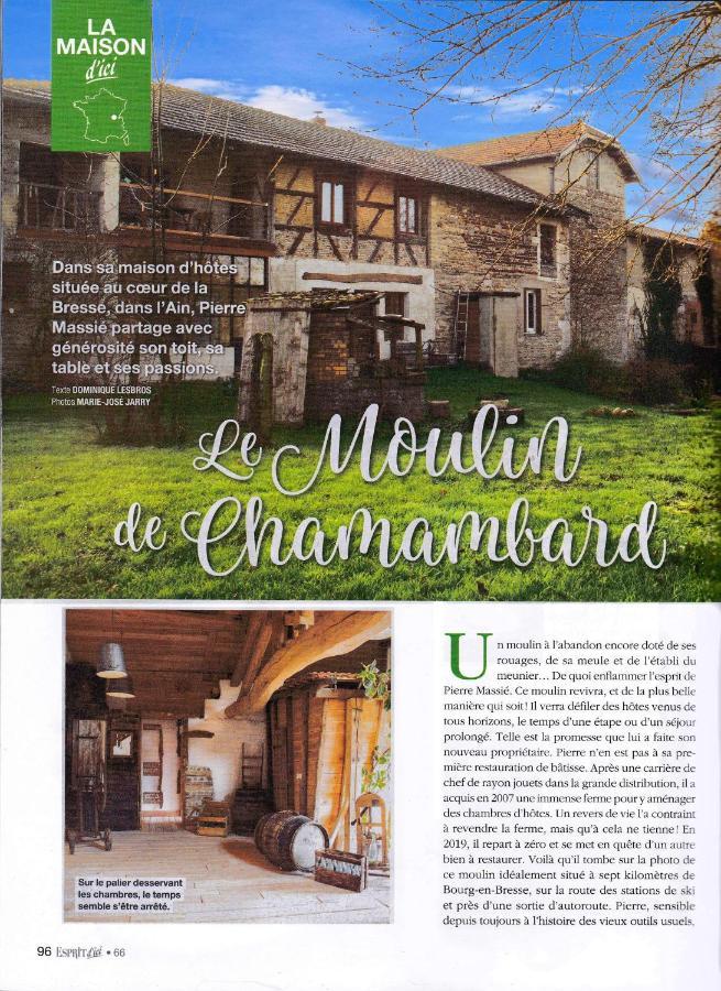 Le Moulin De Chamambard Hotel Saint-Denis-les-Bourg Ngoại thất bức ảnh